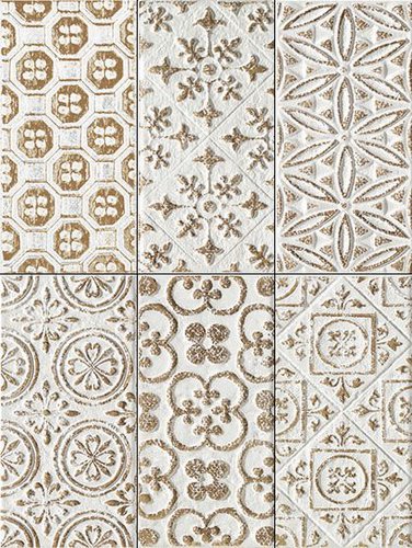 BIANCO FORMEL.ORO DEC. 12,5X25