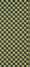 F. 1 DESIGN LISTONE GREEN/BLACK CHEQUERED 9.6X24