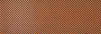 F. 1 DESIGN LISTELLO ORANGE/MOKA CHEQUERED 3.2X24