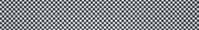 F. 1 DESIGN LISTONE WHITE/BLACK CHEQUERED 9.6X72