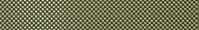 F. 1 DESIGN LISTONE GREEN/BLACK CHEQUERED 9.6X72