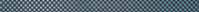 F. 1 DESIGN LISTELLO LIGHT BLUE/MOKA CHEQUERED 3.2X72