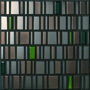 LE MURRINE DECORO HIGH METAL EMERALD SU RETE 30X30