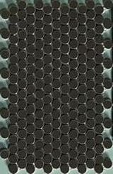 DECORO SMALL SMARTIES MOKA SU RETE 22X35.5