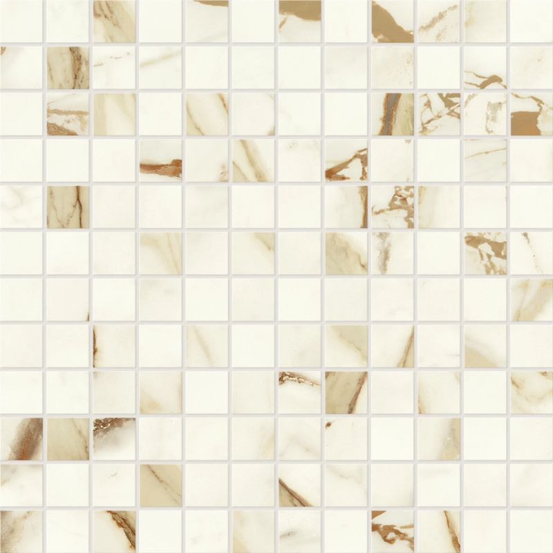 Marvel Calacatta Imperiale Mosaico Lapp