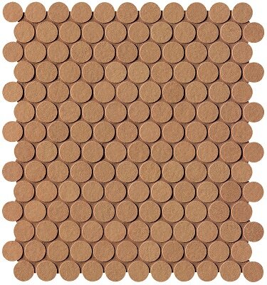 SUMMER TERRACOTTA GRES ROUND MOSAICO