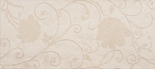 TRAV.BIANCO FLOREALE DEC.25X56