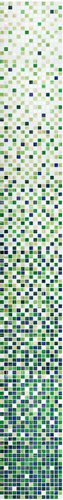 RICH GREEN растяжка 20*20, стеклянная мозаика