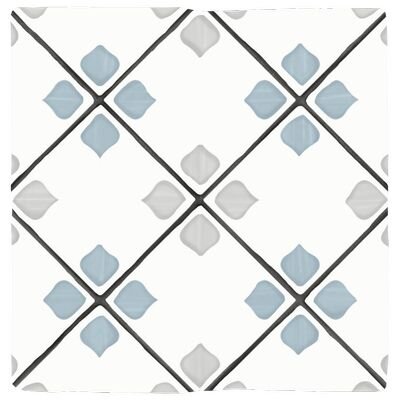 TANGER SILVER RHOMB/12,3X12,3