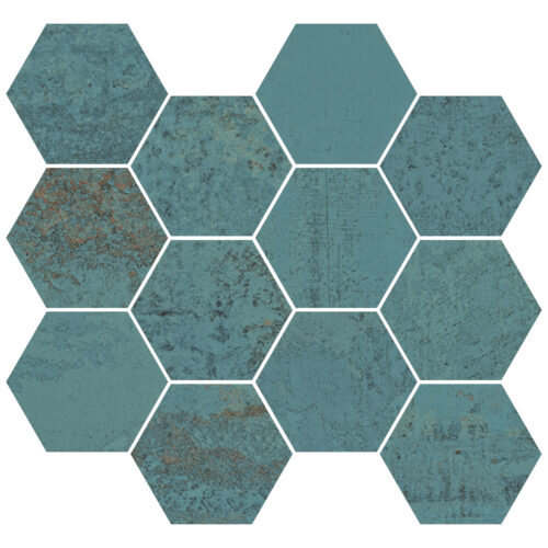 METALLIC GREEN NAT MOS HEX