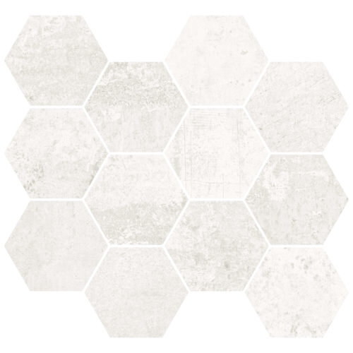 METALLIC WHITE NAT MOS HEX