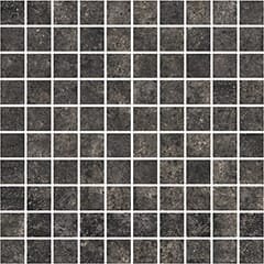 ARTIFACT WORKED_CHARCOAL 30x30 MOS 3X3