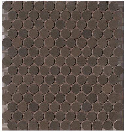 MILANO&FLOOR CORTEN ROUND MOSAICO MATT