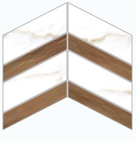 D.DUAL WHITE/PORTO CHEVRON NT/30X21,9