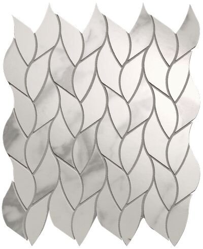 ROMA GOLD CARRARA SUPERIORE LEAVES MOSAICO