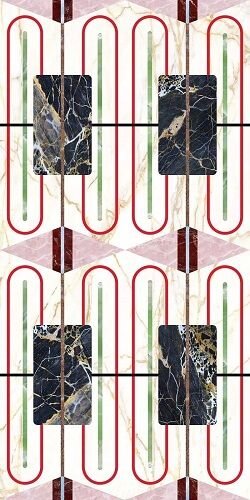 CHIMERA DEC.EMP.BIANCO GLO 6MM 120X240R
