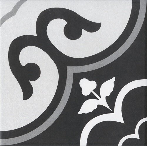20X20 VIOLA BLACK GLZ.POR.TL
