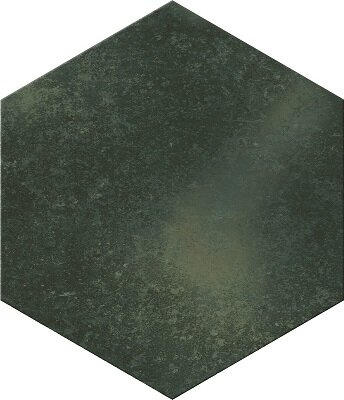 21.5X25 ASTER GREEN GLAZED PORCELAIN TL