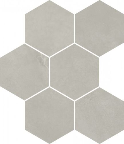 CONTINUUM SILVER MOSAICO HEXAGON