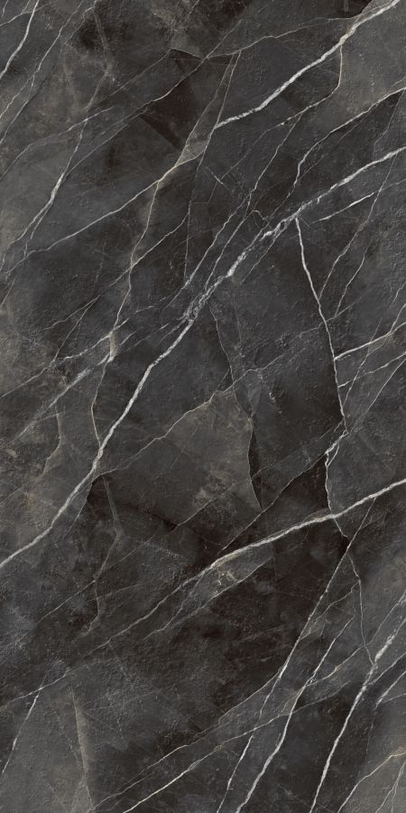Diamond Calacatta Black Lucidato Starlit B.M. 162х324 12+