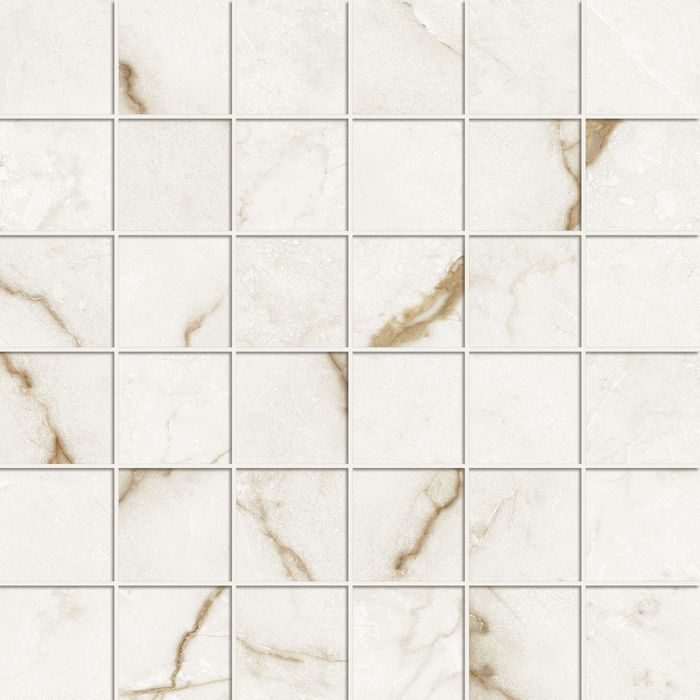 Forte Dei Marmi Quark Sahara Blanc Mosaic 
