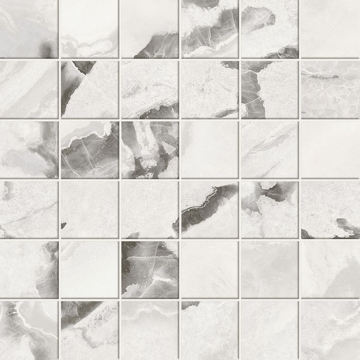 Forte Dei Marmi Quark Oyster White Mosaic 