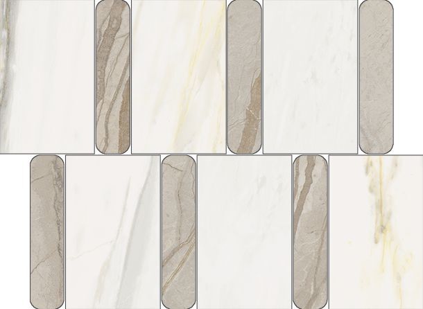 Stellaris Ivory Mosaico Argan