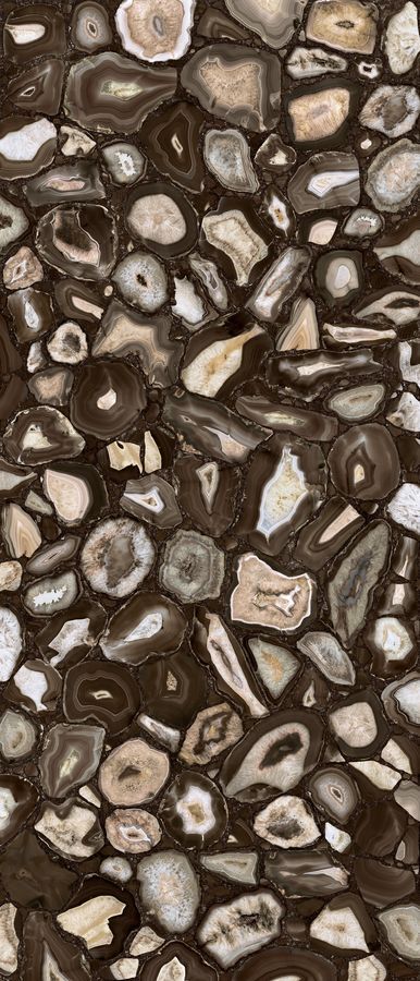 UMBER GLOSSY 6MM 120X280 RETT