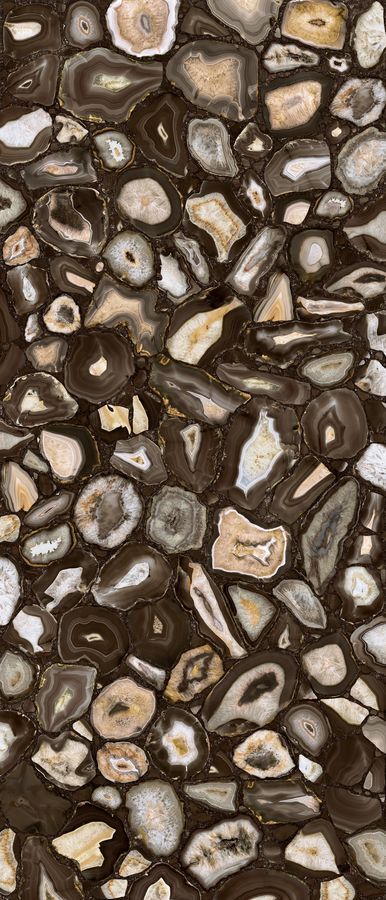 UMBER GOLD SATIN 6MM 120X280 RETT