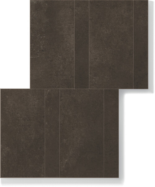 SENSI TERRE CARBONE NATURALE TAVELLA+LISTELLO 30X40
