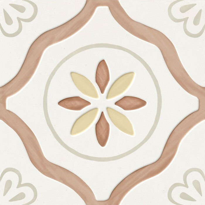 LLEVANT CLAY PETALS 22,3x22,3 LT