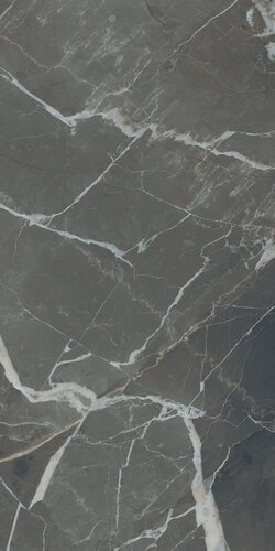 STONES 2.0 CALACATTA BLACK GLOSSY 60X120RT