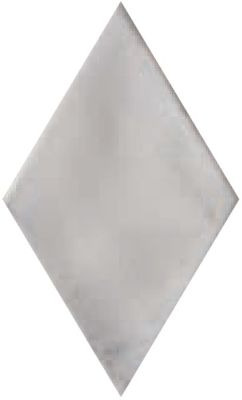 ROMBO BIANCO OPACO 13,7X24