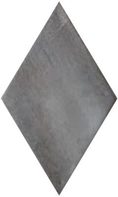 ROMBO NERO OPACO 13,7X24