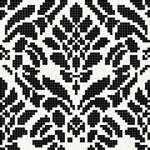 WALLPAPER FLORAL 3, 2X2 CM, PLUS