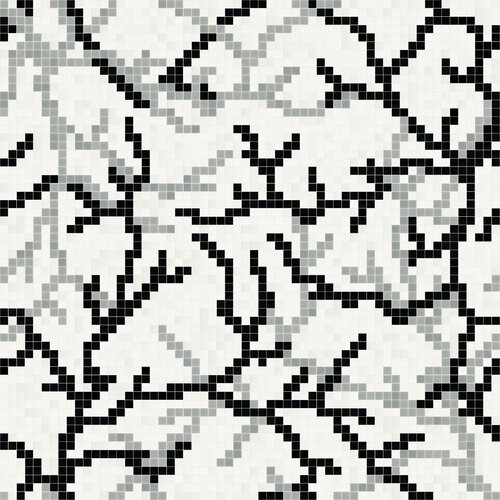WALLPAPER FLOURISHING 3, 2X2 CM, PLUS