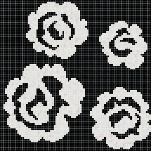 WALLPAPER ROSE DEL DESERTO A, 1X1, STAMPATO, PLUS