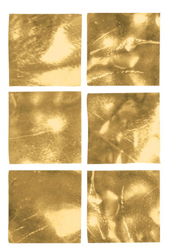 ORO, COLORE 002F, PAVIMENTO, 1 X 1, SU CARTA