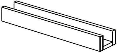 RESERVE CANALINA 2CM 8X14X60