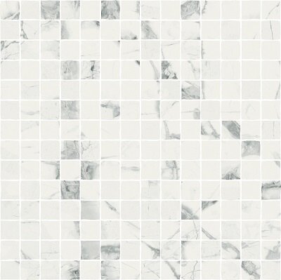 CHARME DELUXE Invisible White Mosaico Split 30x30//Ш.Д. Инвизибл Уайт Мозаика Сплит 30x30 (620110000