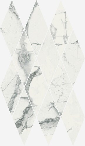 CHARME DELUXE Invisible White Mosaico Diamond 28x48//Ш.Д. Инвизибл Уайт Мозаика Даймонд 28x48 (62011