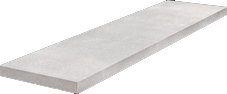 Angolo Sn Gradino C.Retta Grey (62398) 33x100 Керамогранит