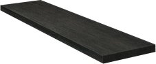 Angolo Dx Gradino C.Retta Black (62517) 33x100 Керамогранит