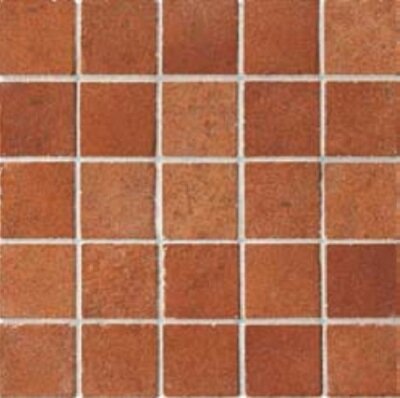 MOS.QUADRETTI ROSSO 33,3X33,3