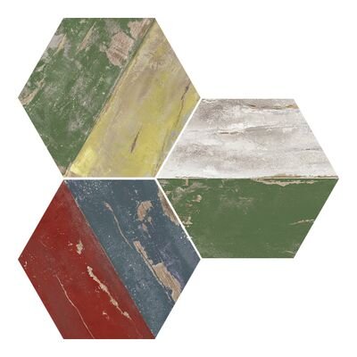 KARACTER VINTAGE NATURAL HEXAG