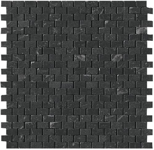 ROMA GRAFITE BRICK MOSAICO (fMAC) 30x30 Неглазурованный керамогранит