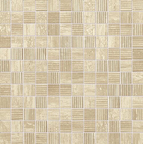 ROMA TRAVERTINO MOSAICO (fLTG) 30,5x30,5 Глазурованная керамическая плитка
