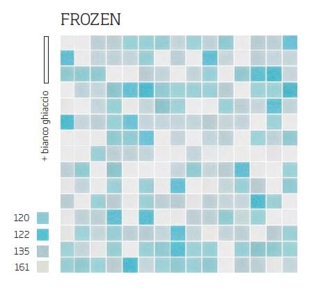 MIX FROZEN  , 2*2, 31,6*31,6 cm, бумажная основа