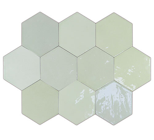 Zellige Hexa Mint