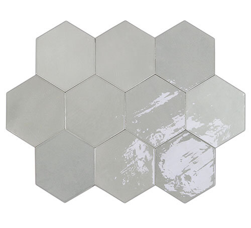 Zellige Hexa Grey